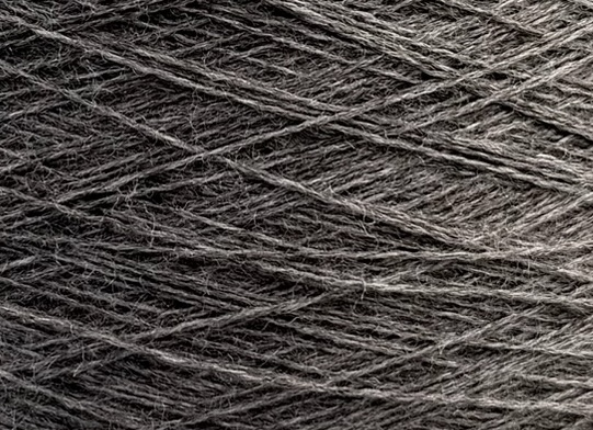 Zegna Baruffa Cashwool 2/30 – Extrafeines Merinogarn Hellanthrazit meliert 421436